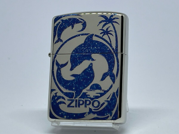 【送料無料】ZIPPO[ジッポー]アーマー ドルフィン B【楽ギフ_包装】