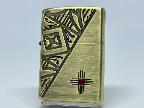 爆安プライス Zippo ジッポー 両面加工 Native American ネイティブアメリカン ブラスイブシ 11s818 Stevengerrardfoundation Org