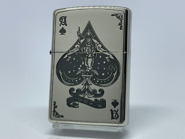 送料無料 ZIPPO[ジッポー]Devil Trump デビルトランプ スペード 1201S825【楽ギフ_包装】