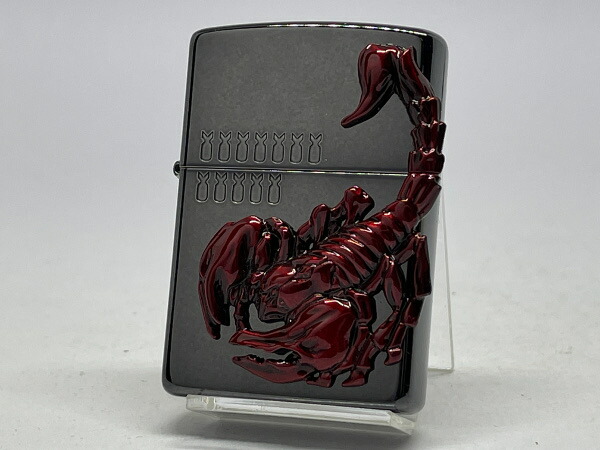 送料無料 ZIPPO[ジッポー] ZPヴェノム スコーピオン BK&RD【楽ギフ_包装】