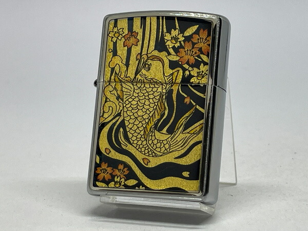 ZIPPO[ジッポー]和柄シリーズ ZP フレーム金箔エポ 鯉【楽ギフ_包装】