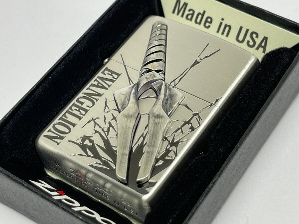 送料無料 ZIPPO[ジッポー]エヴァンゲリオン EVANGELION ZIPPO メタルレリーフ ロンギヌスの槍【楽ギフ_包装】