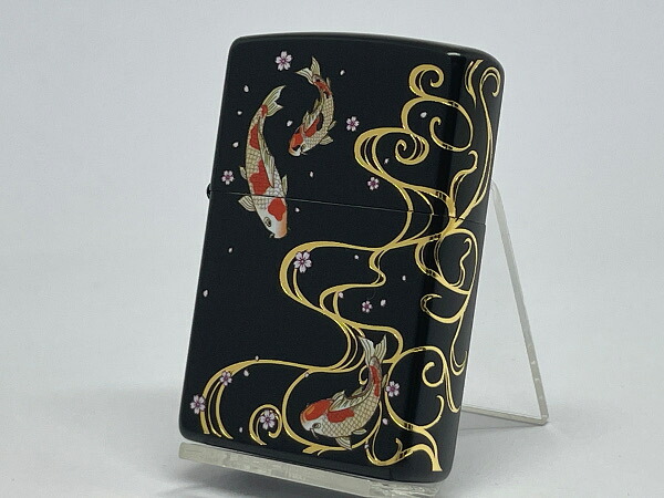 送料無料 ZIPPO[ジッポー]和柄デザイン Japanese Deesign 錦鯉 2BKG-NISHIKI【楽ギフ_包装】