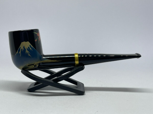 柘製作所 パイプ蒔絵 桜花浪漫 入手困難 ♡パイプ2♡柘／蒔絵・桜花爛漫 柘製作所 パイプ蒔絵 桜花浪漫 入手困難