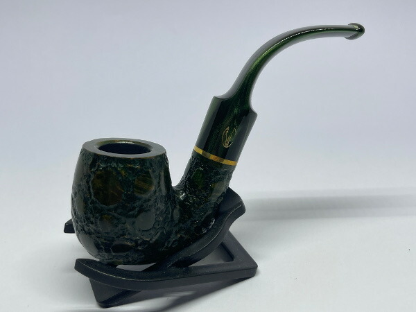 パイプ SAVINELLI サビネリ アリゲーター・グリーン・614 #44301【楽ギフ_包装】