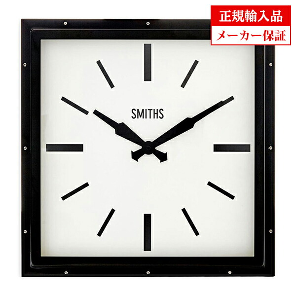 ロジャーラッセル SM／RETRO／BLACK 掛け時計 Roger Lascelles Smiths clocks スミスデザインクロック 送料区分中