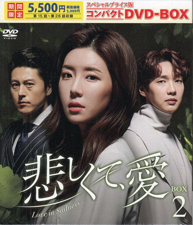 悲しくて、愛 スペシャルプライス版コンパクト DVD-BOX2 期間限定 [DVD]