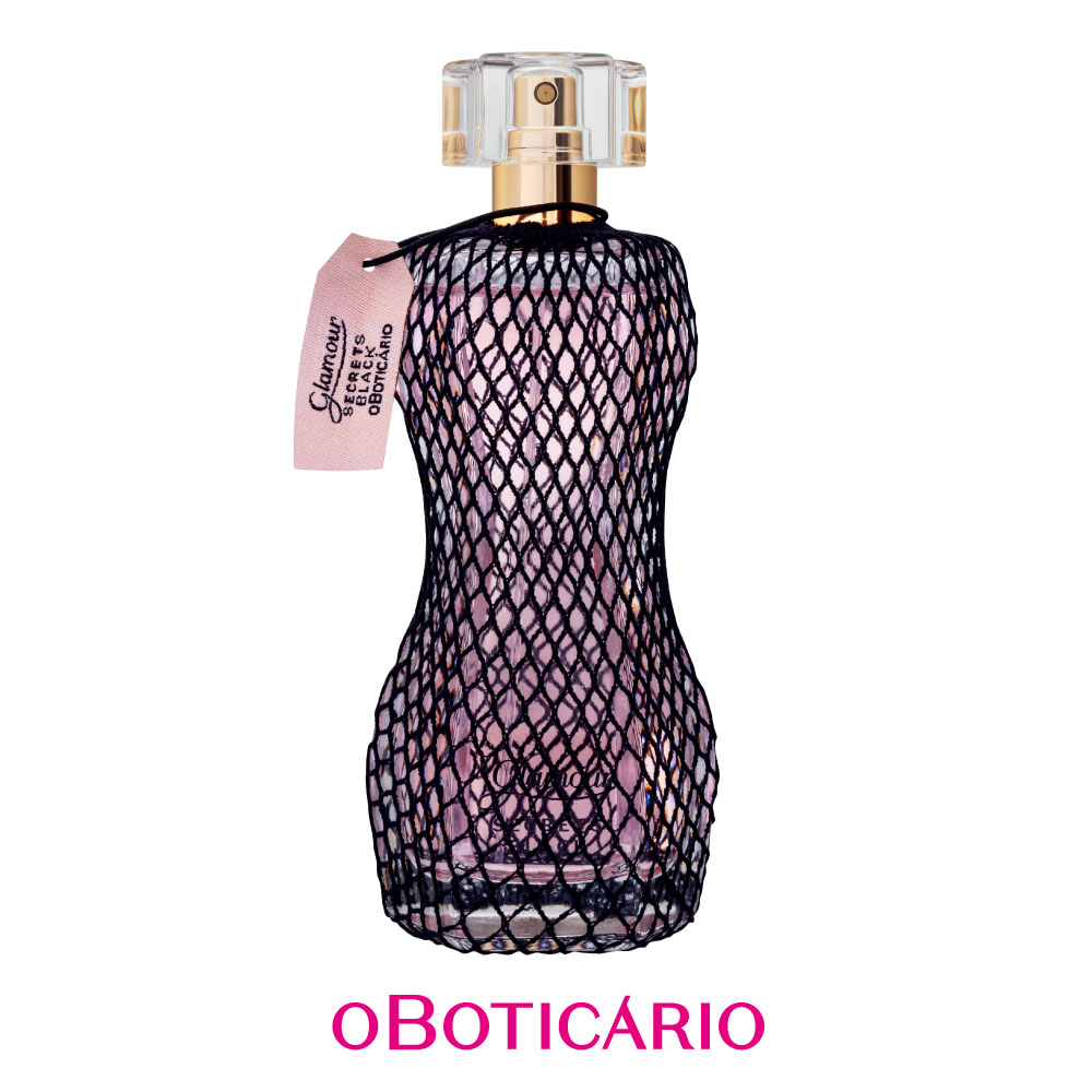 オ・ボチカリオ オードトワレ グラムール シークレット ブラック◆OBOTICARIO EAU DE TOILETTE GLAMOUR SECRETS BLACK 75ml