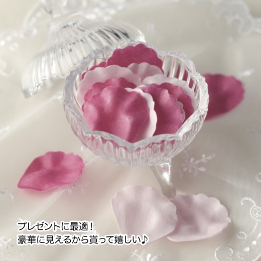 楽天市場 フラワーソープ 花びら 景品 記念品 ギフト ２次会 粗品 プチギフト 紙石鹸 景品ストア 楽天市場店
