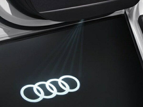 アウディ純正ドアエントリーライト4個セット 公式 | Audi Online Shop | ドアエントリーライト(フォーリングス)