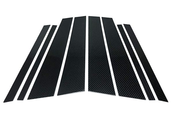 BMW G31/ワゴン BKリアルカーボン・ピラーパネル 8pcs 【Auto-Style】