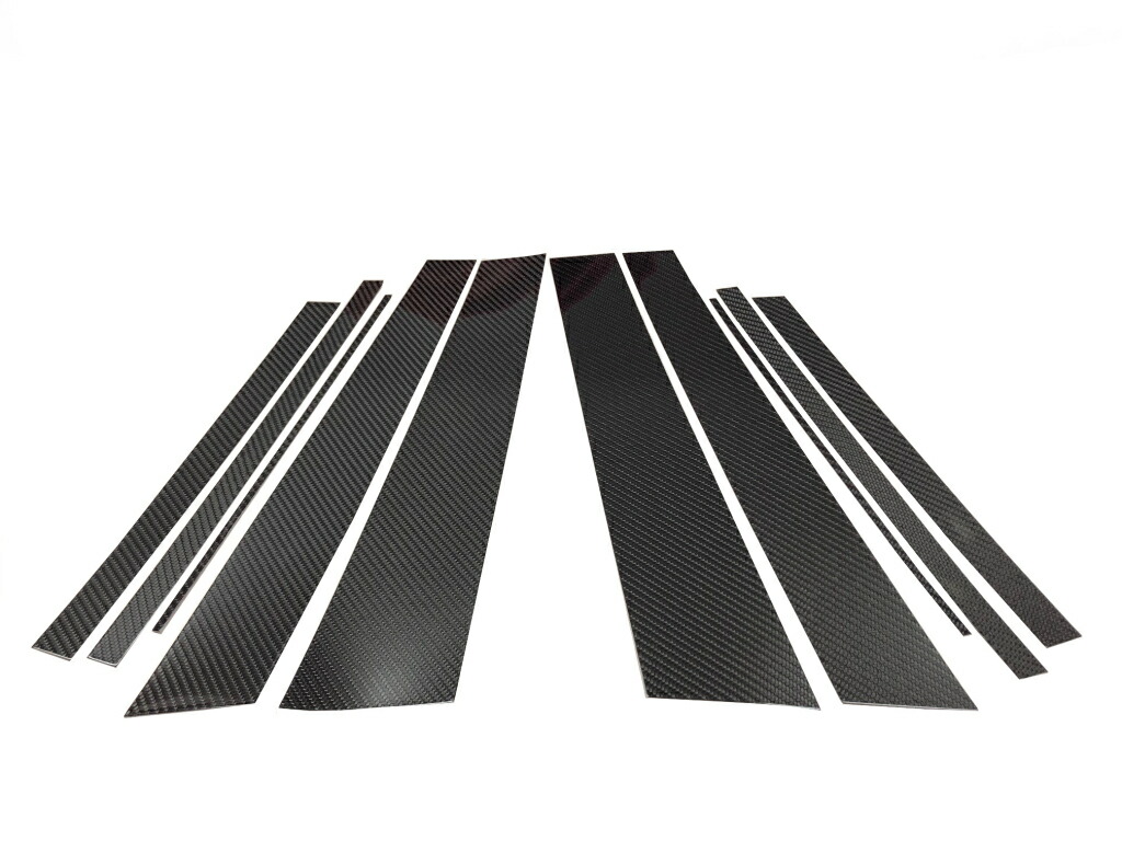 BMW G01(X3) BKリアルカーボンピラーパネル 10PCS 【Auto-Style】