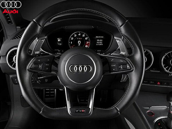 AUDI TT/TTS(8S:FV) RS3(8V)/RS5(F5) アルミパドルシフター(Version3/4) 【PD/LEYO motorsport】
