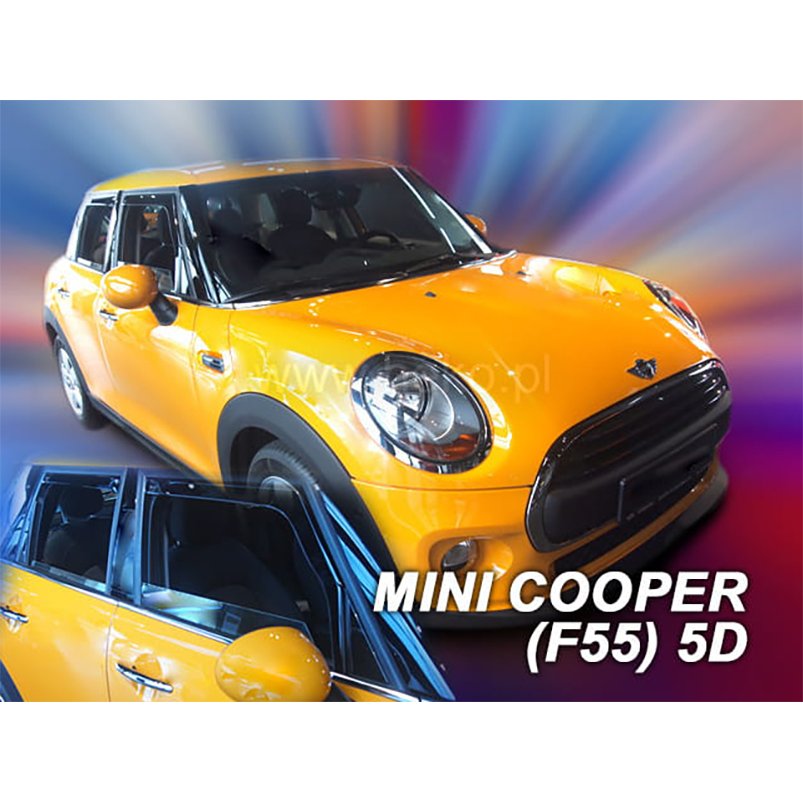 新品Mini クーパー F55 ドアバイザー 送料無料 ミニ クーパーS F55 14y- 5ドア ドアバイザー サイド