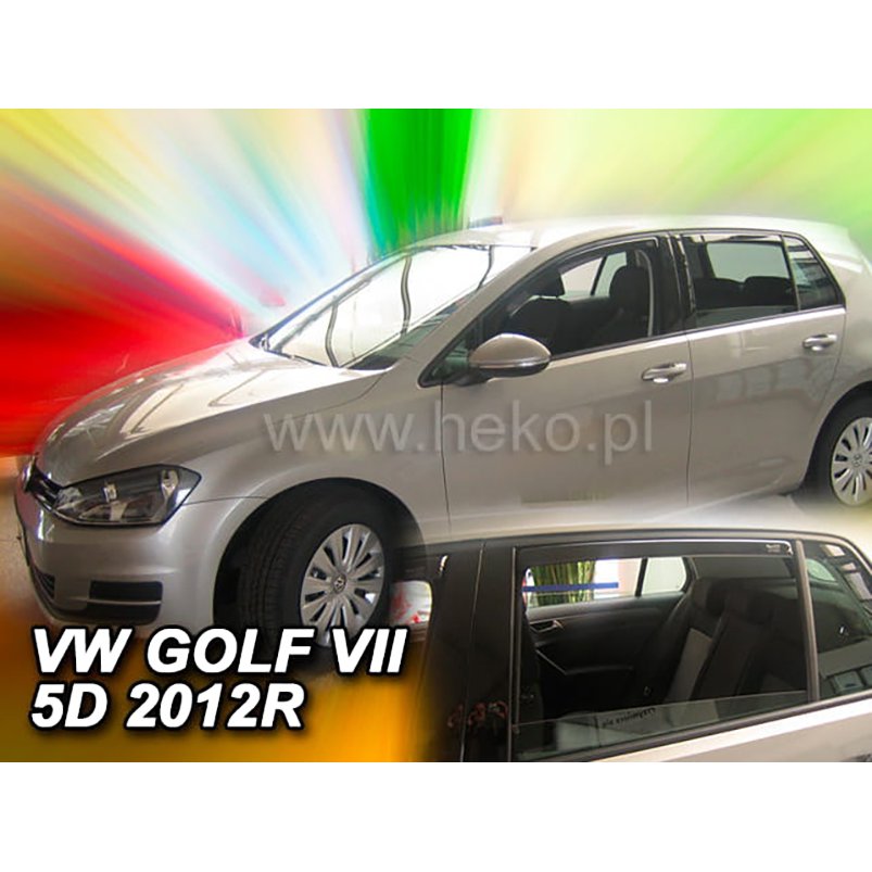 楽天市場】【 VW 純正 】サイドバイザー ゴルフ7 2013〜2020年