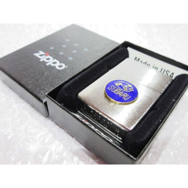 SUBARU ZIPPO スバル立体バッジ 2004年 USA製 ジッポライター