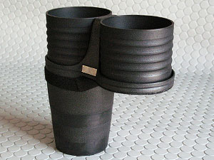 BMW F20/F30/F34・MINI F55/F56 ドリンクホルダー/BK AL-B111B【ALCABO】