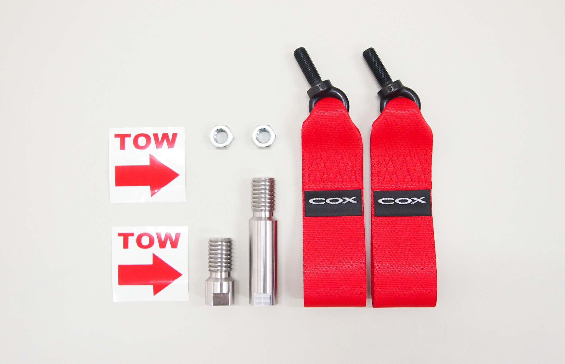 新品!COX フォルクスワーゲンゴルフ5/6 トーイングストラップ 牽引フック COX Racing Towing Strap for Golf5/6 エクステリア
