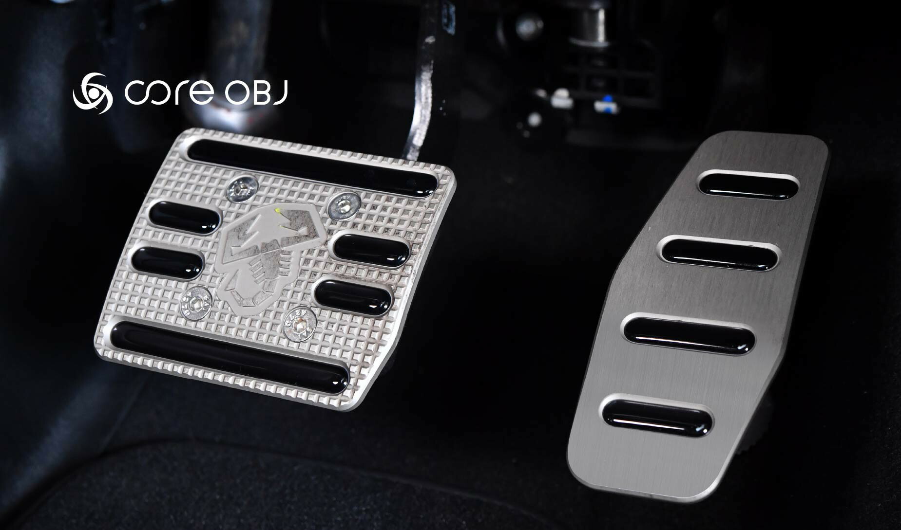 楽天市場】アバルト【カーボン ペダル セット】左ハンドル・2ペダルAT