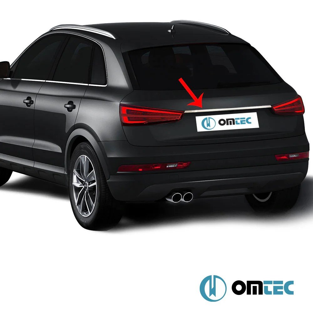 アウディ/AUDI Q3(8U)/SUV リアグラブ ハンドルカバー/クローム【OMTEC】｜スパイラルオート