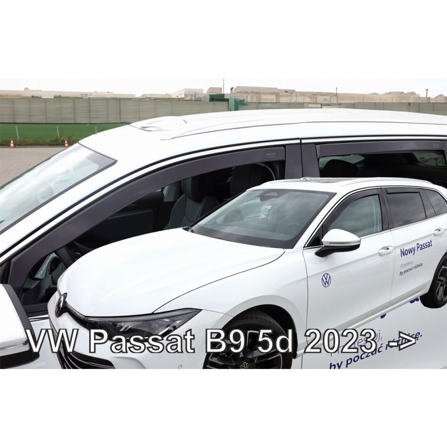 VW パサート(B9/CJ):バリアント ドアバイザーF＆Rset【Team HEKO/ヘコ製】 17,850円