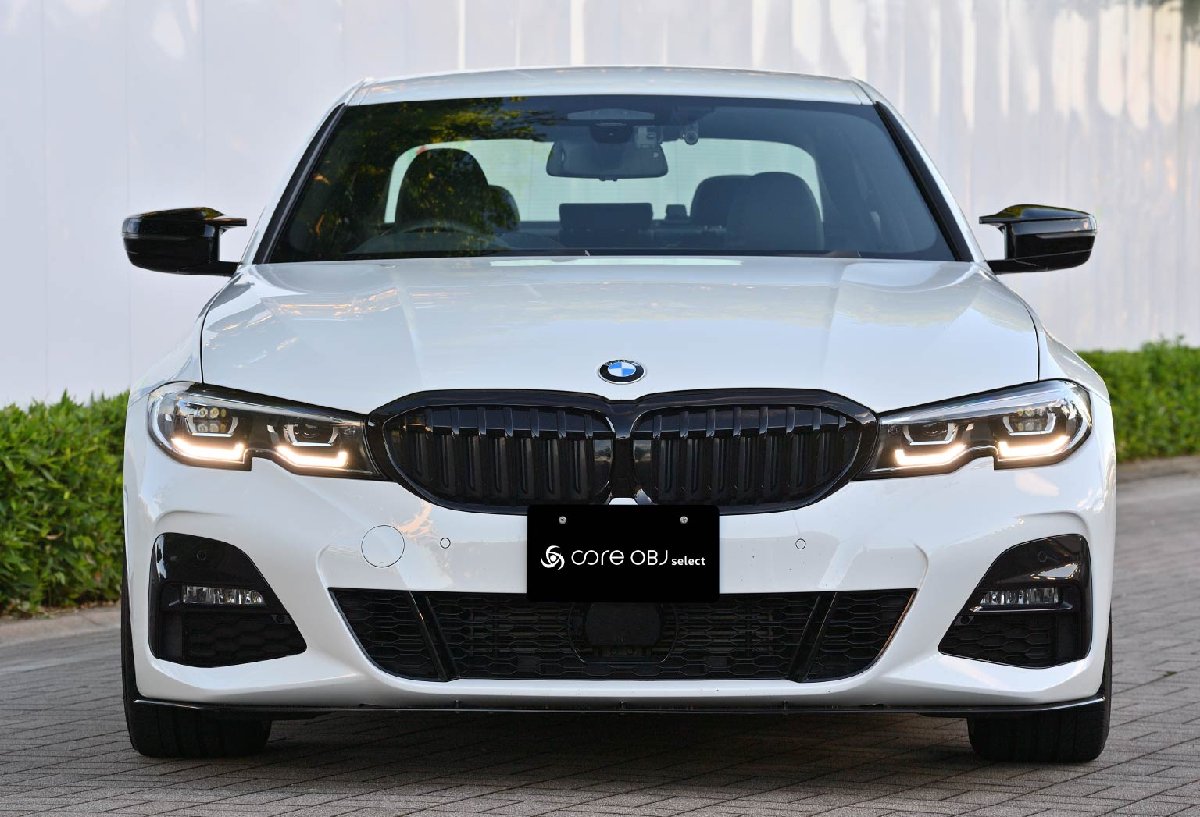 BMW G20/G21 Mスタイル ピアノブラック・ドアミラーカバー/type2【core OBJ】