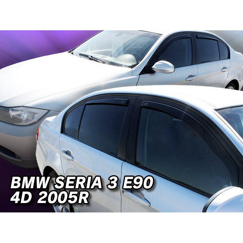 BMW E90(セダン) ドアバイザーF＆Rset【Team HEKO/ヘコ製】