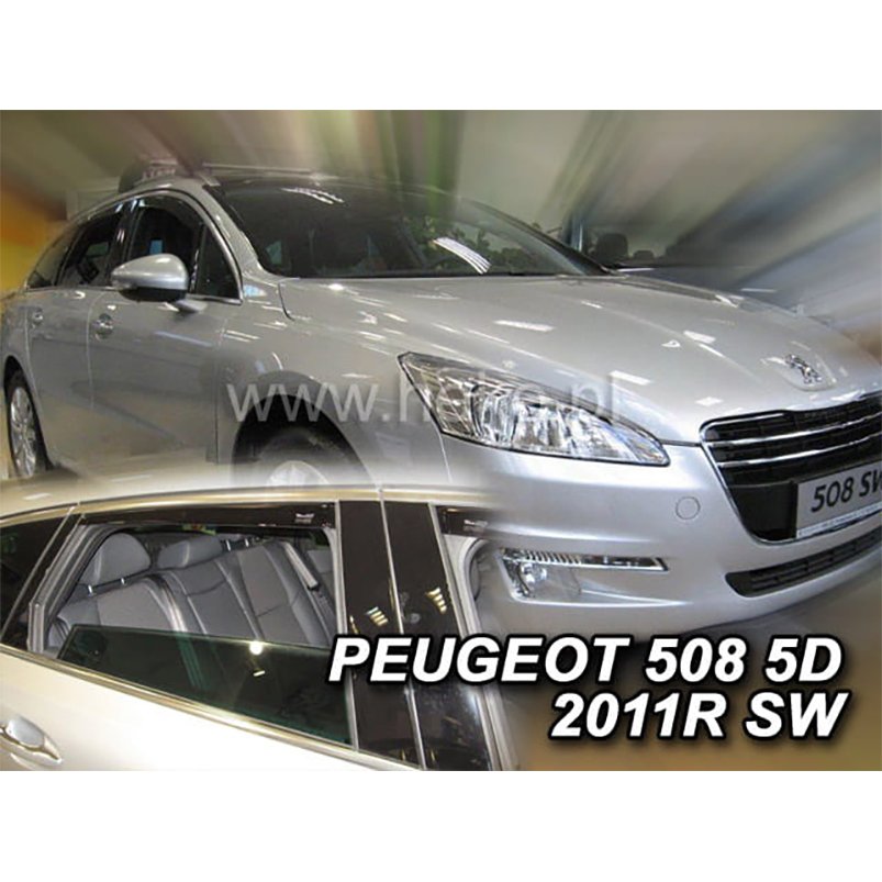 プジョー3008 (2代目)P84型 2017 ~ウィンドウバイザー装飾【4枚】 Amazon | 車用サイドバイザー に適合 プジョー・3008 (2代目