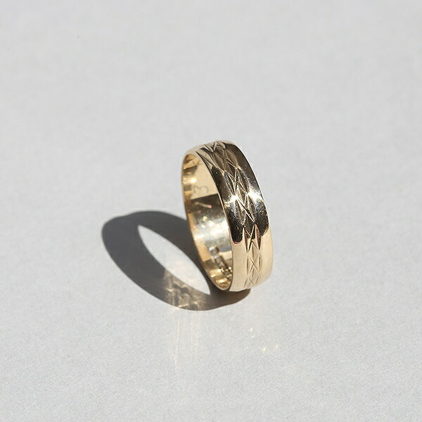 楽天市場】英国 LW ロンドンホールマーク カット 9CT/9K GOLD バンド