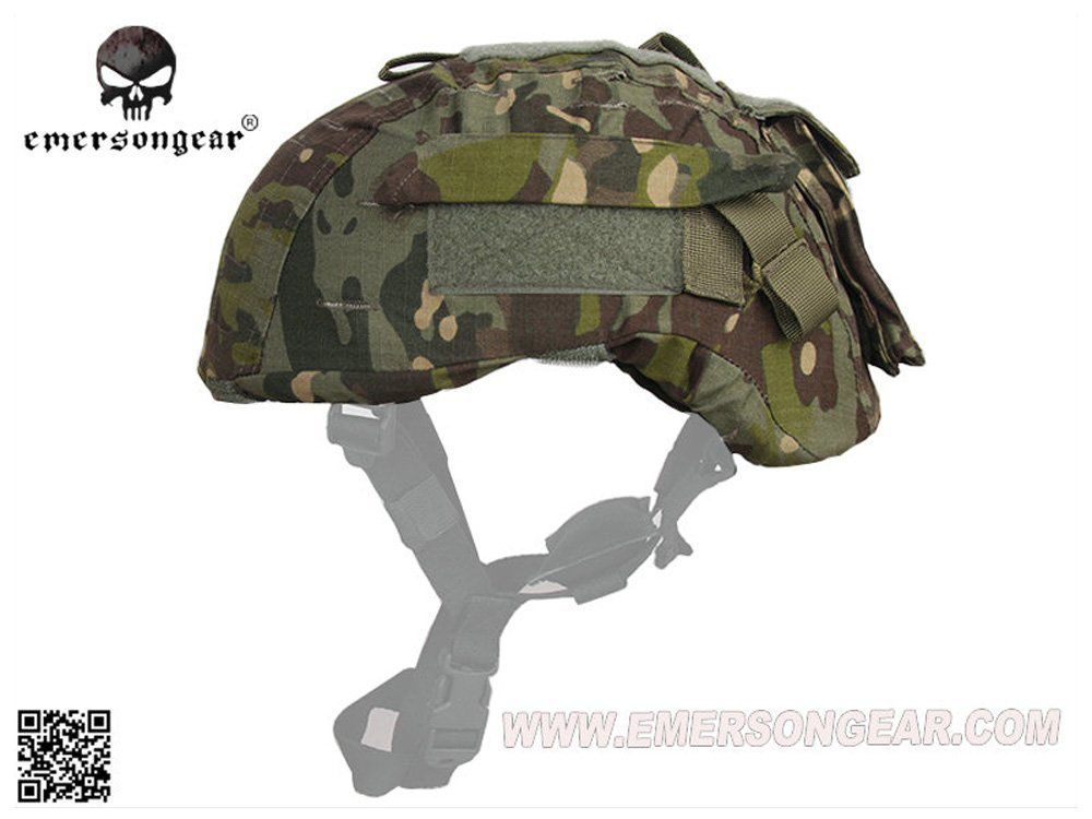 EMERSON製 ヘルメットカバー GEN2 MICH2001 ヘルメット用 メットカバー マルチカムトロピック MultiCam Tropic迷彩