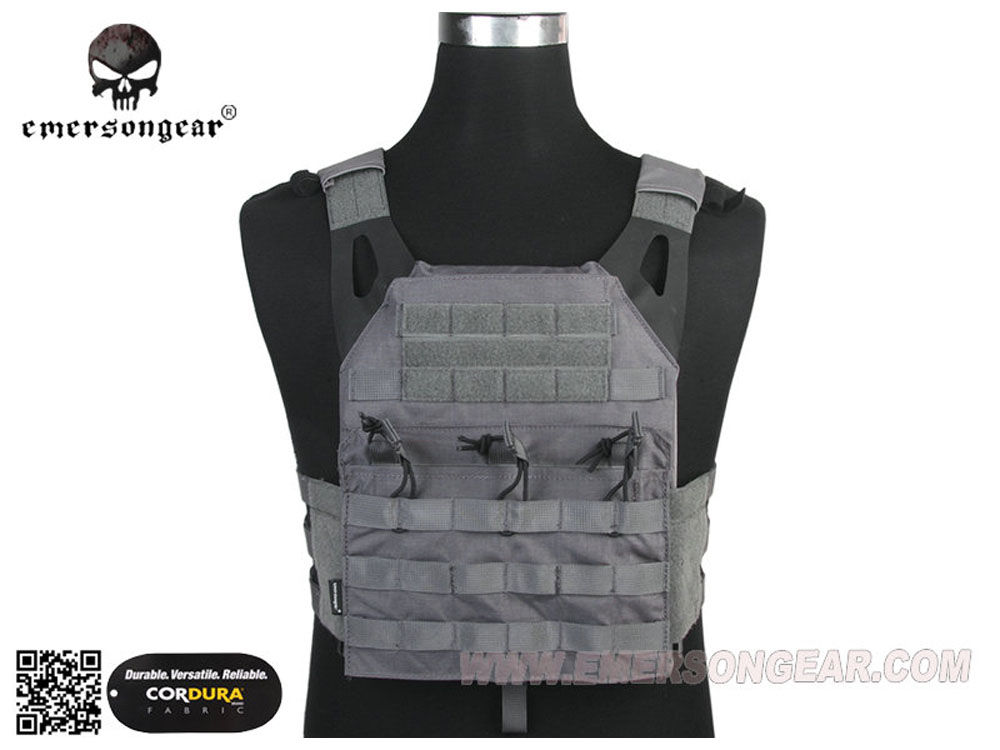 楽天市場 Emerson製 プレートキャリア タクティカルベスト Jpcスタイル Wolf Grey Wg ウルフグレー St Mart