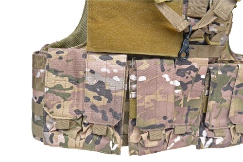 楽天市場 Ciras サイラスタイプ タクティカルベスト プレートキャリア Molleシステム アーマーベスト フルセット マルチカモ迷彩 Mc St Mart