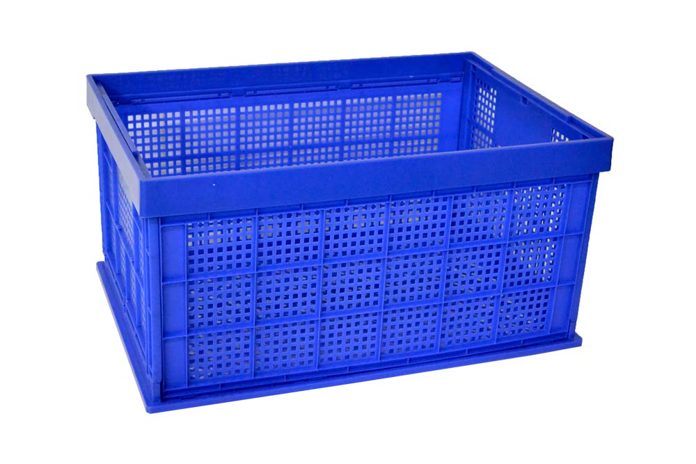 【中古品】折りたたみプラスチックコンテナ  11個セット rs-mm44sg-5.jpg