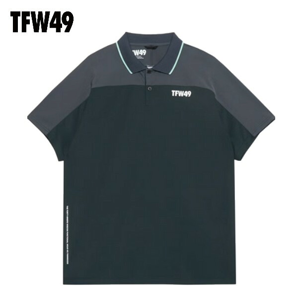 TFW49 / ティーエフダブリュー（2026春夏新作！）SIDE MESH POLO 半袖プルオーバー/ゴルフお召しもの/貨物輸送無料！