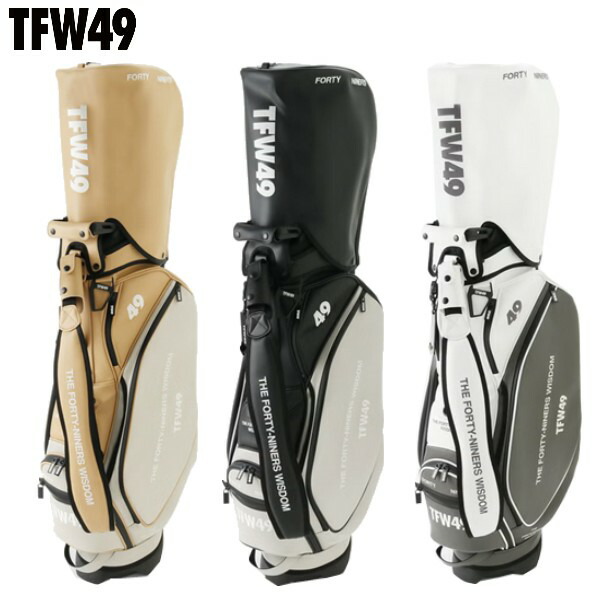 TFW49 ティーエフダブリューフォーティーナイン / junhashimoto 9.5型 LEATER CADDIE BAG 照明ランプ式  メンズ ゴルフ