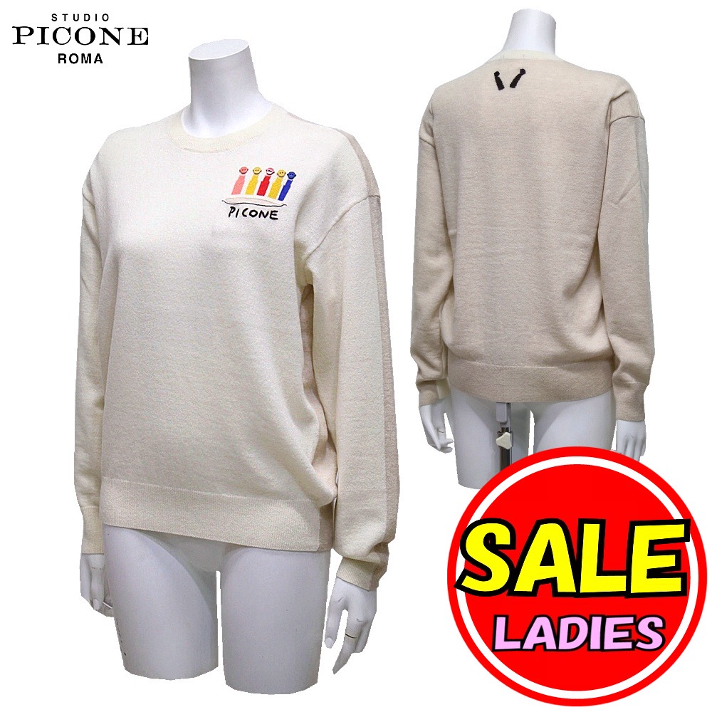 年末のプロモーション大特価 40 Off セール ピッコーネ ピッコーネクラブ Picone Picone 丸首セーター レディース ピッコーネ ゴルフウェア 秋冬モデル セーター クルーネック Club Pi C Www Dupoll Com