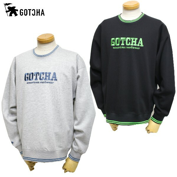 ガッチャゴルフ / GOTCHA GOLF (秋冬モデル!)UVカット 鹿の子 ダンボールニット トレーナー