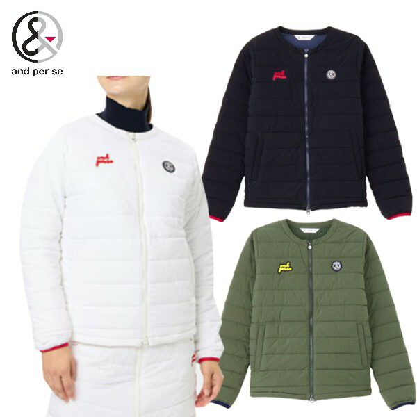 美品 アンパスィ 中綿ジャケット ゴルフ セットアップ ストレッチ 秋冬 楽天市場】【40%OFF！セール】アンパスィ/and per se(秋冬モデル