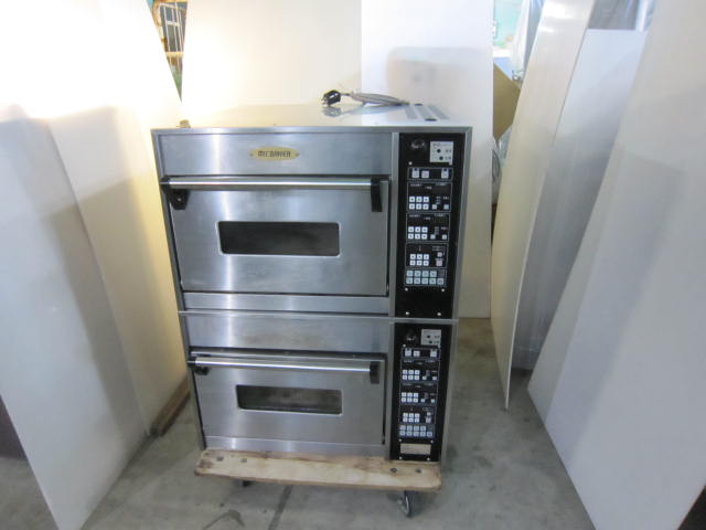 送料込み【美品】業務用オーブンワールド精機 JE−21T 2枚差し1段 ワールド精機 都市ガス ベーカリーオーブン JG-22T 60Hz専用