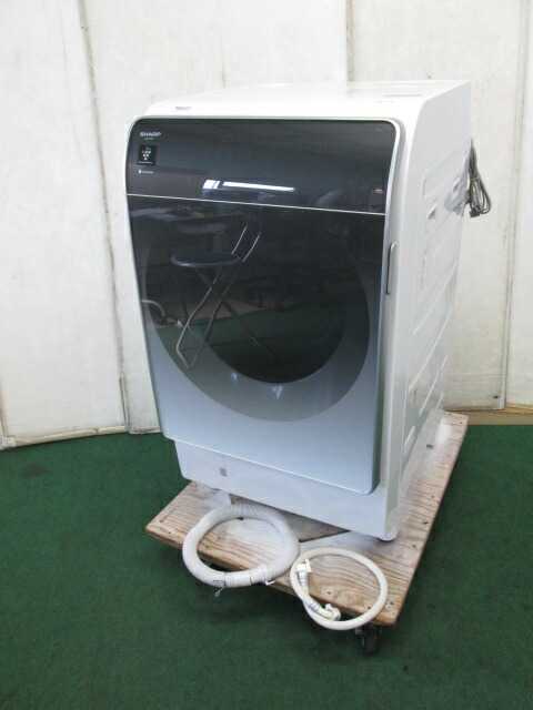 2023年 シャープ 11kg ドラム式洗濯乾燥機 ES-X11A-SL(0301AH)7CY-1【中古】【RCP】