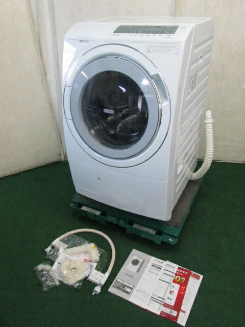 2022年 美品 日立 ビッグドラム 11kg ドラム式洗濯乾燥機 BD-SG110HL(0708CH)7CY-1【中古】【RCP】 77,000円