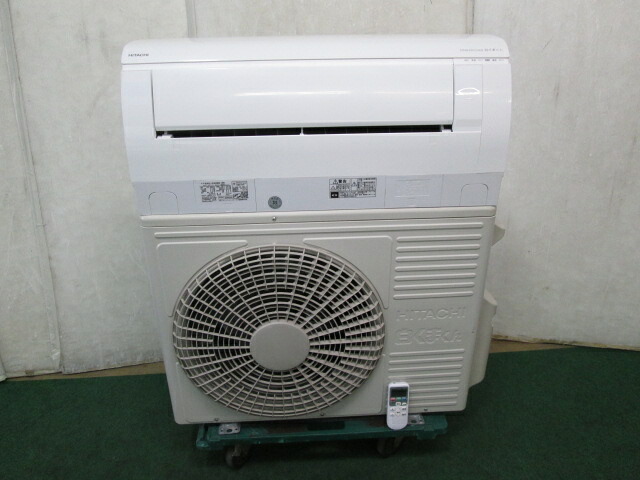 '23年 11~17畳 日立 エアコン 4kw RAS-C40N2 単相200V 要ガス充填(0224CH)7AY-23【中古】【RCP】