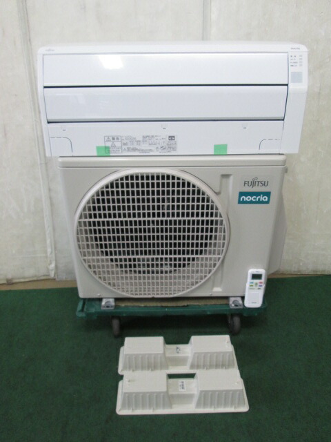 '25年 6~9畳 富士通 エアコン 2.2kw nocria インバーター AS-CH225S(0210CH)7AY-23【中古】【RCP】