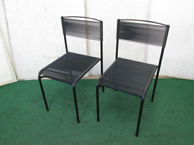 Cassina Alias スパゲティー女性議長 2脚仕かける(3)(0308AH)7DYR-1S【中古】【RCP】 インテリア・寝具・収納-スタッキングチェア