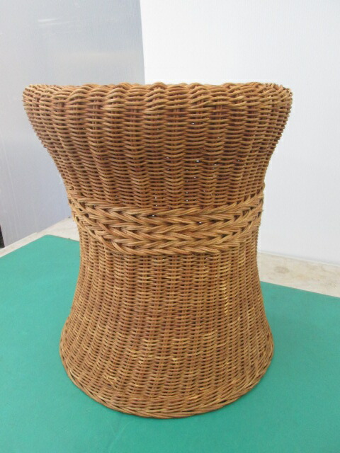 楽天市場】山川ラタン ビンテージ 山川譲 スツール b 籐 腰掛け【中古