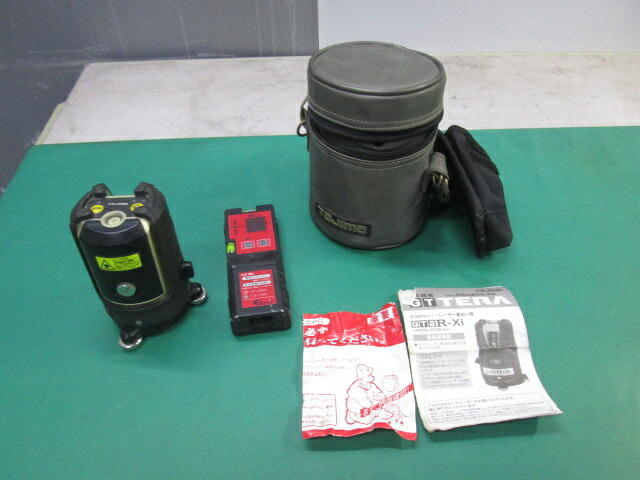 タジマ レーザー墨出し器 GT2R-Xi ケース付 レーザーキャッチャー LC-RL(1214AI)PM-1S【中古】【RCP】｜アウトレットステージ21