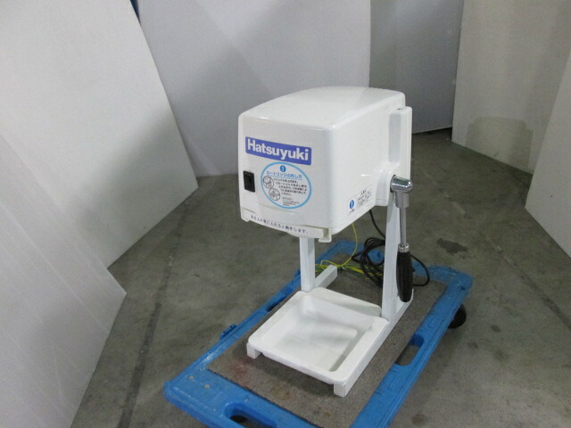 CHUBU/中部コーポレーション Hatsuyuki（初雪) カートリッジアイスシェーバー かき氷機 氷削機 HD45MA(1209BT)8AT-13【中古】【RCP】