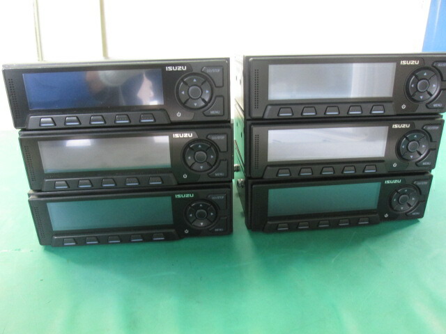 ●ISUZU/いすず デジタルタコグラフ MDU-DM01 本体のみ6台(0327BI)(5)8AM-13S【中古】【RCP】