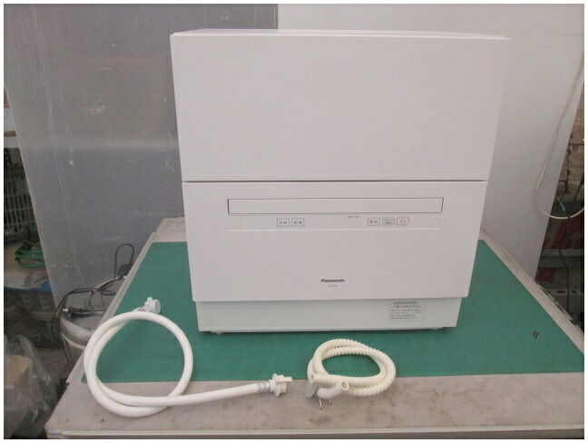 パナソニック 食器洗い乾燥機 食洗機 ホワイト NP-TA4-W 40点 5人分(0323AI)7AT-1S【中古】【RCP】