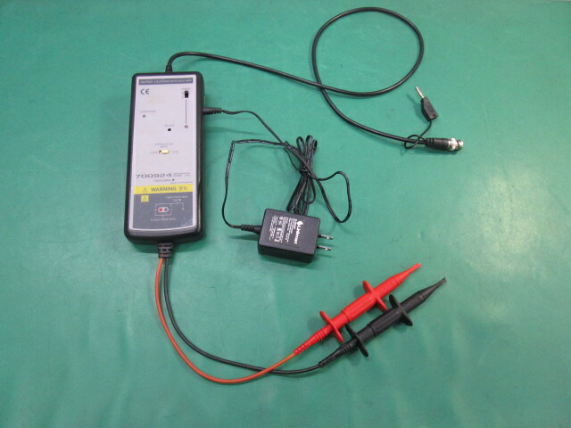 YOKOGAWA 100MHz帯差動プローブ 700924(0127GI)7AT-1S【中古】【RCP】